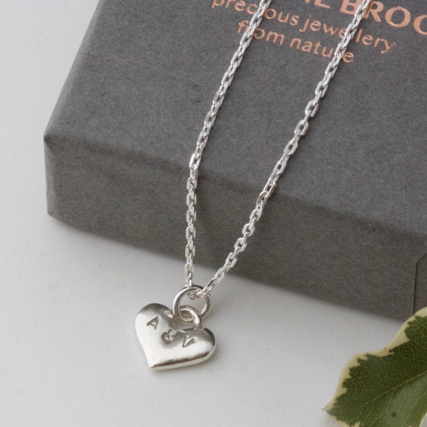 Small love on sale heart necklace